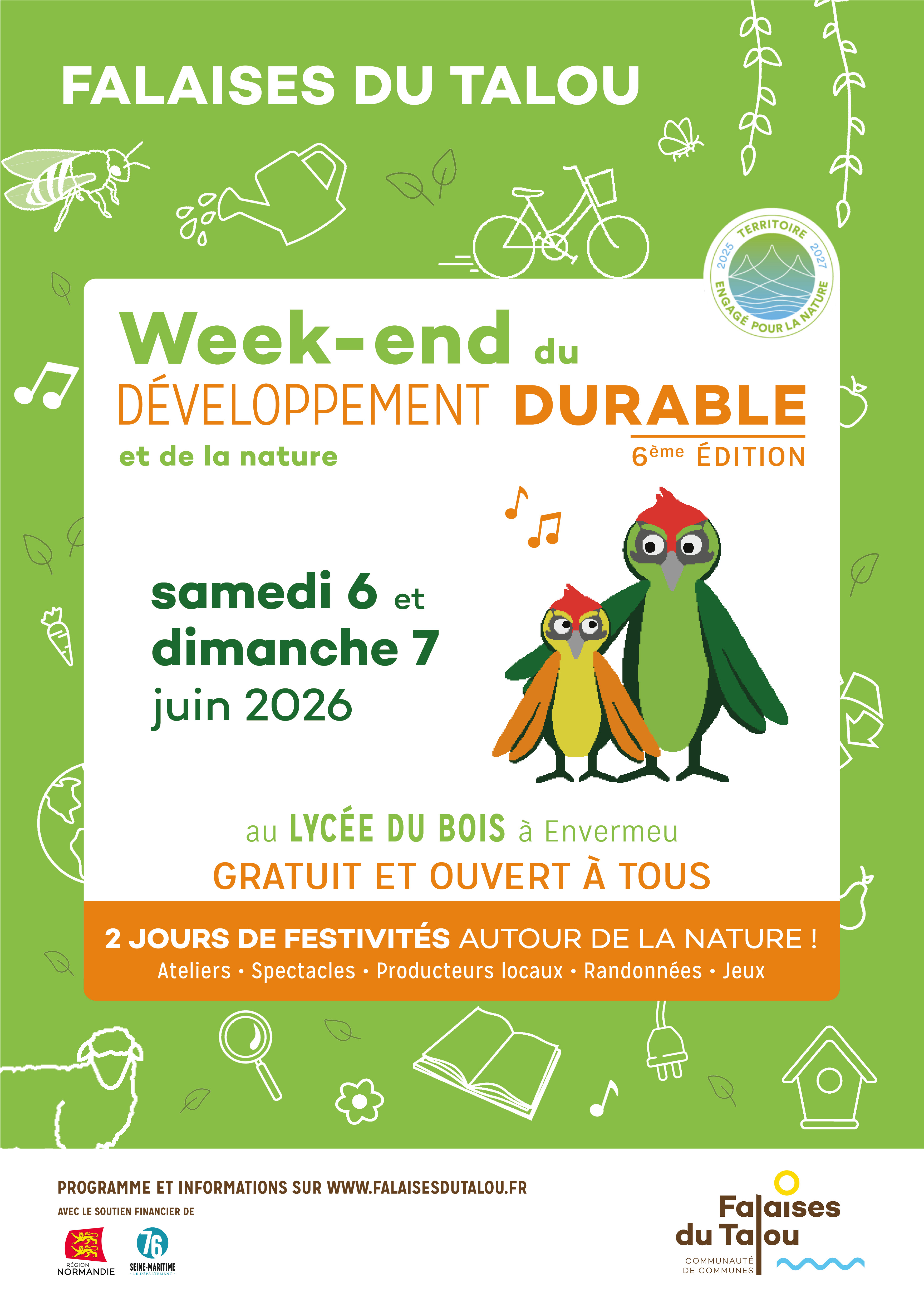 Affiche du week-end développement durable